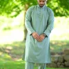 green kurta for boys