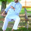 blue kurta pajama