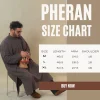 pheran size chart