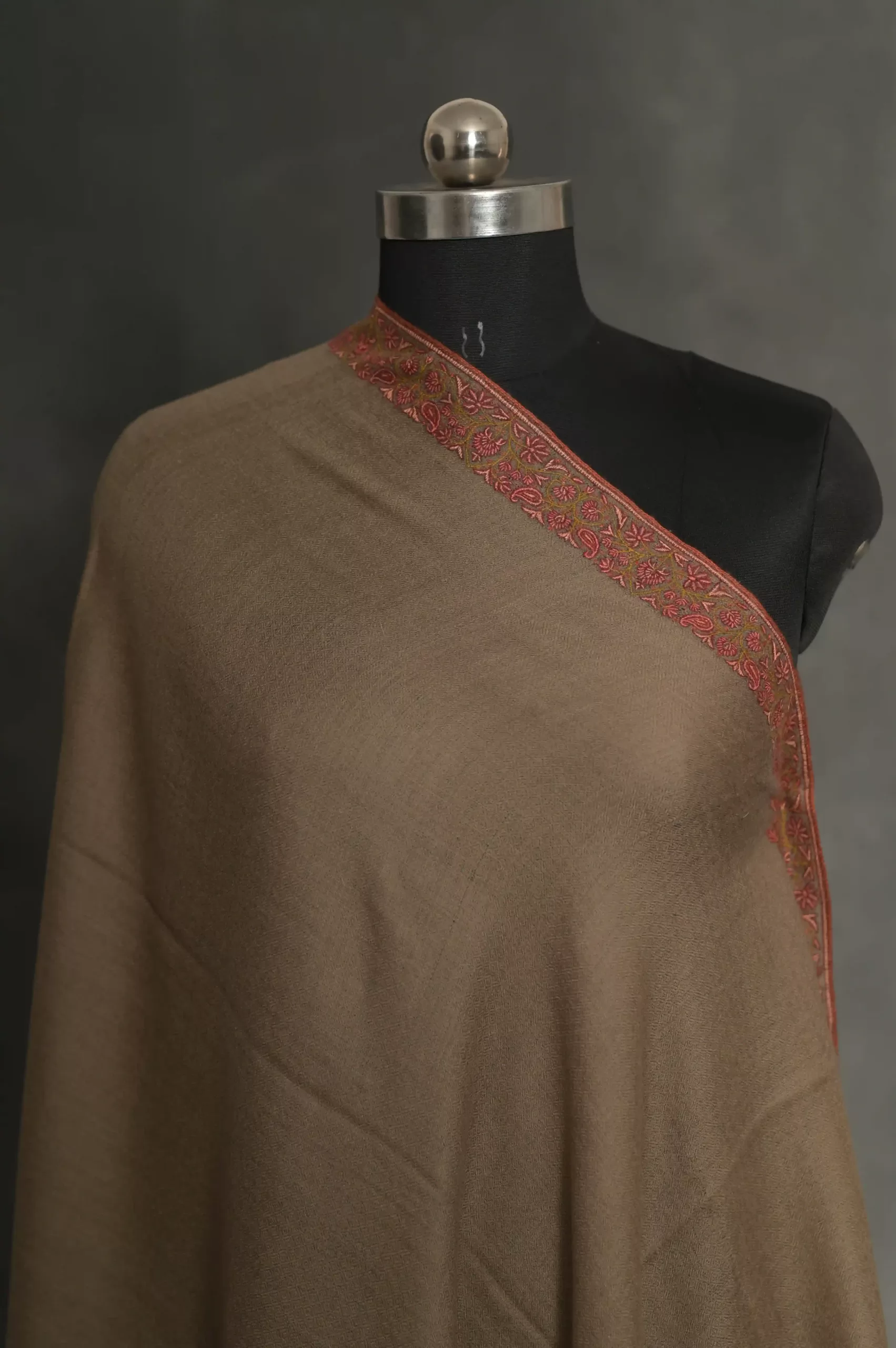 toosh color pashmina shawl