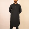 premium black kurta for gentleman