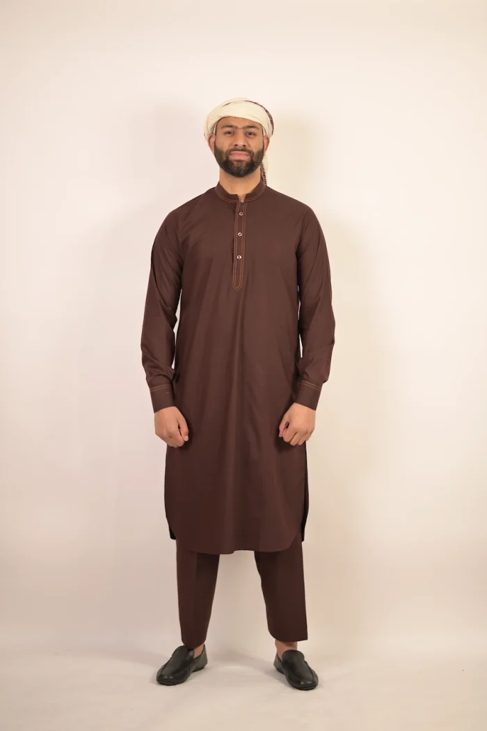 brown kurta  for boys