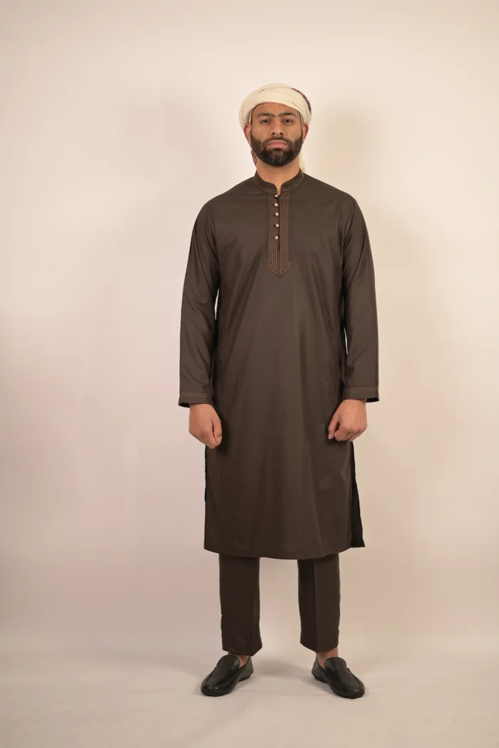 unique grey kurta pajama