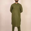 royal green simple kurta