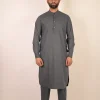 pakistani grey kurta for groom