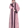 pink abaya