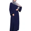 blue modest fashion abaya
