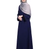 blue abaya for women