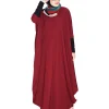 red modest clothing 