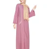 pink abaya