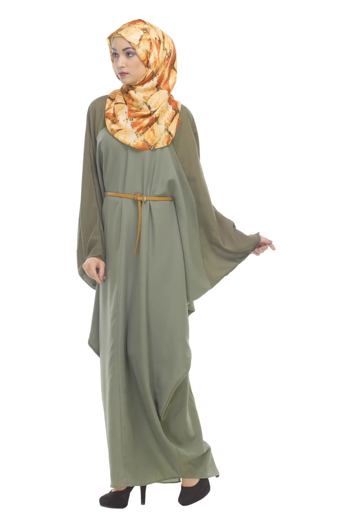 olive green modest fashion