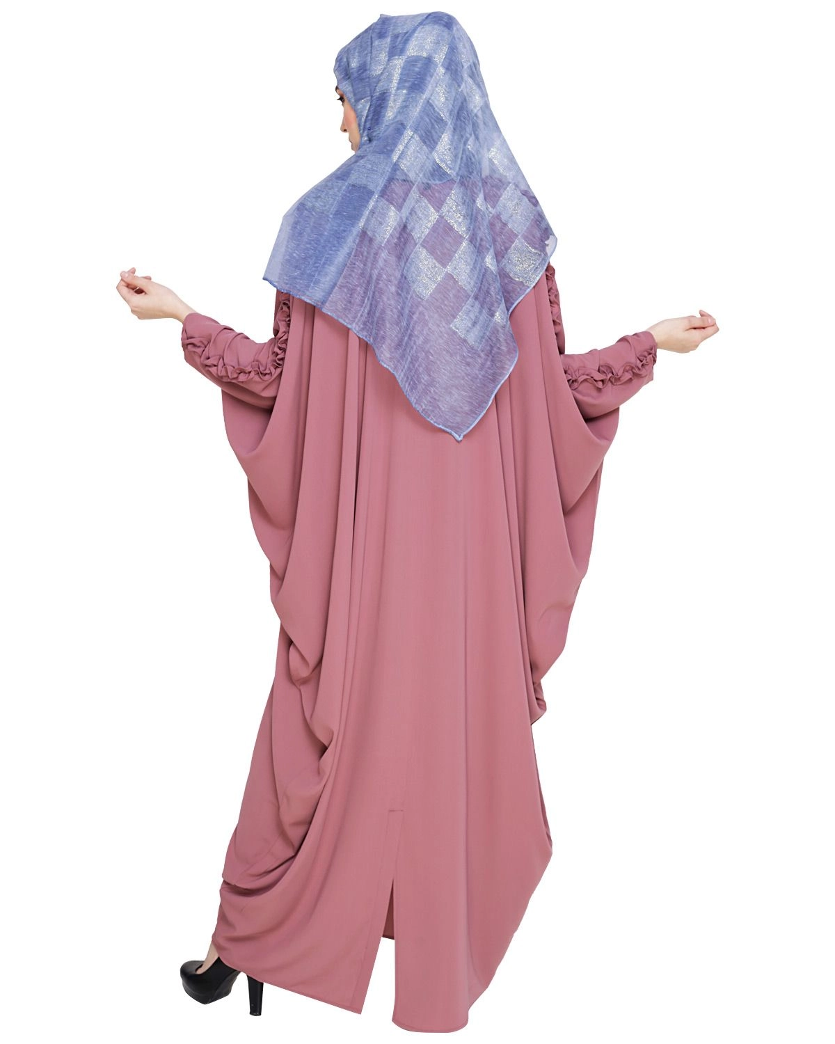 pink kaftan for females