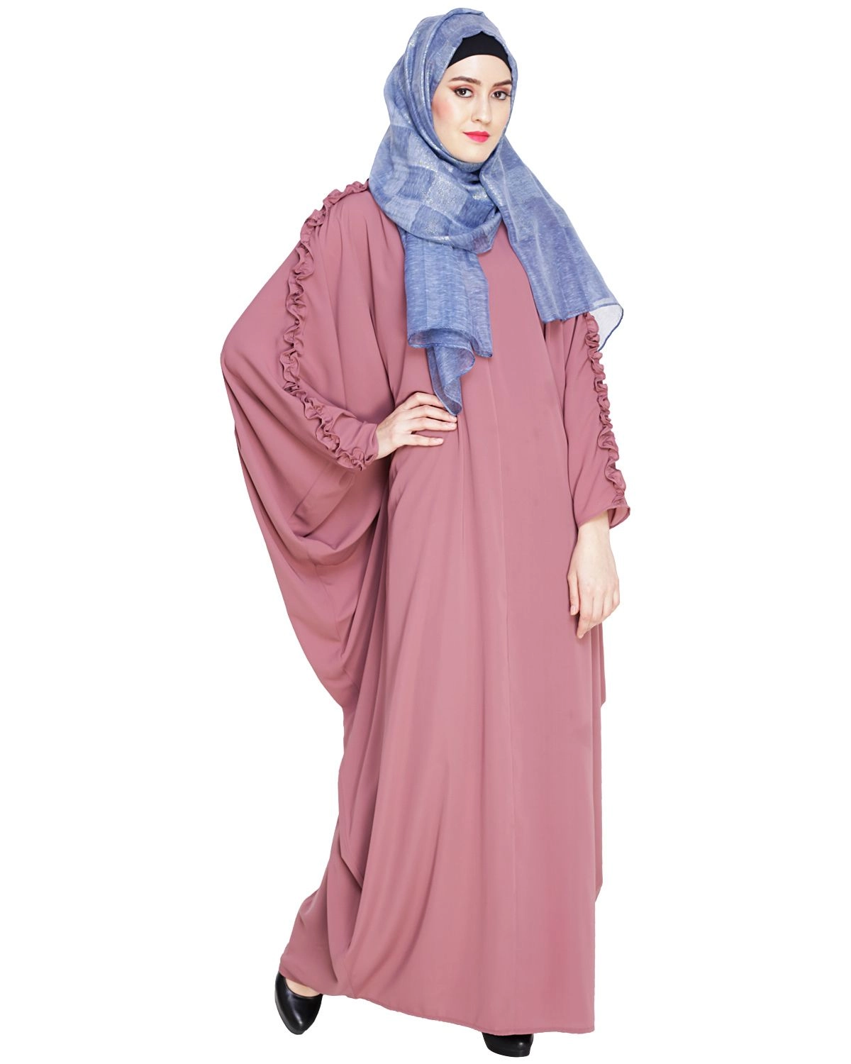 pink kaftan for women
