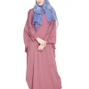 pink kaftan by baraqah