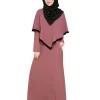 baby pink abaya for girls
