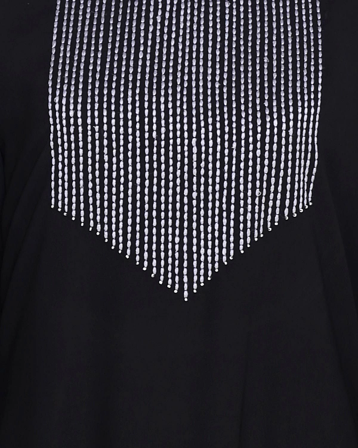 metal embroidery abaya by baraqah