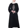 black premium expensive abaya