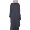 dark grey kaftan abaya
