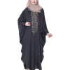 dark grey kaftan abaya