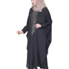 dark grey abaya for women