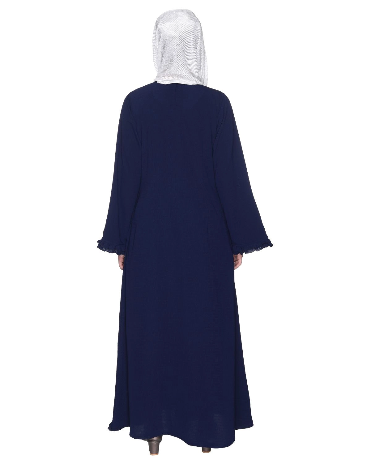 blue abaya for girls