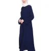 blue abaya by baraqah