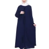 blue abaya