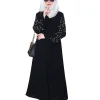 black abaya for females