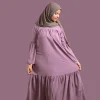 purple abaya for women