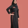 orange sportswear abaya