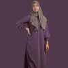 purple abaya