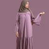 purple abaya