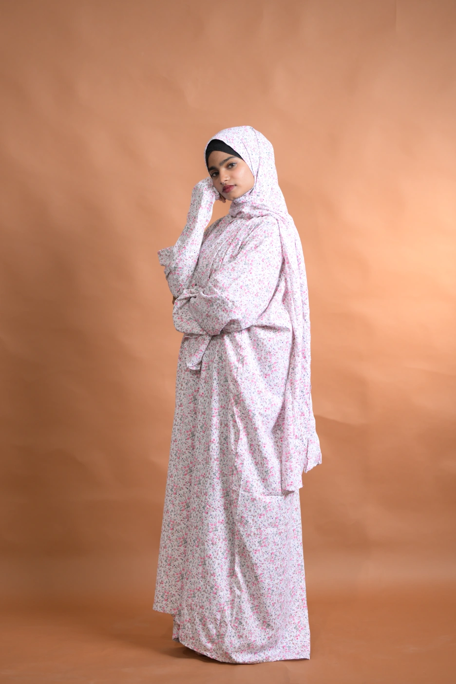 floral abaya for woman