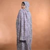 floral prayer abaya for females