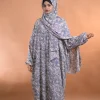 floral prayer abaya for women