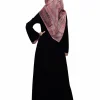 black abaya for females