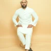 white kurta pajama