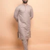 brown kurta pyjama for man 