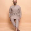 brown kurta pajama