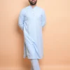 blue kurta for gentleman