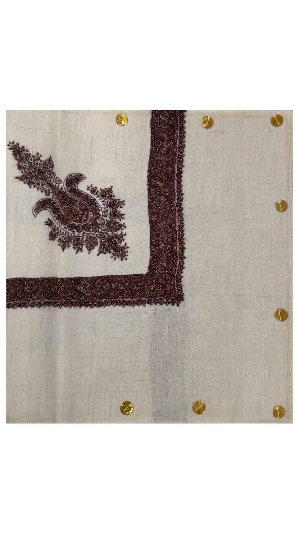 pashmina cashmere kashmiri embroidered rumaal