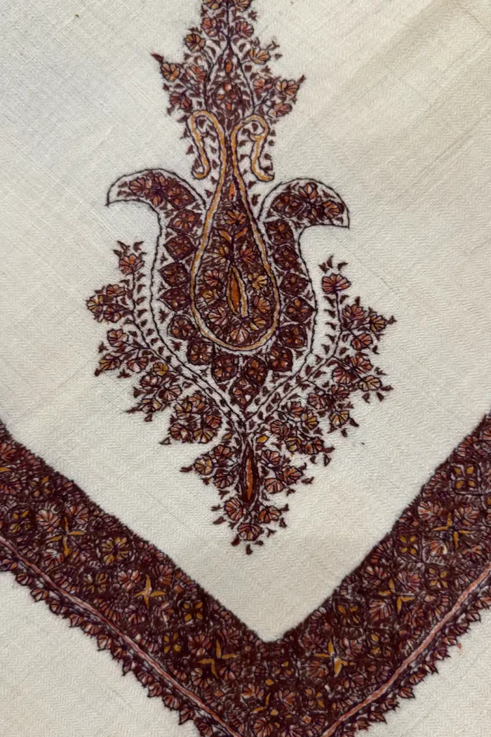 pashmina kashmiri embroidered rumaal