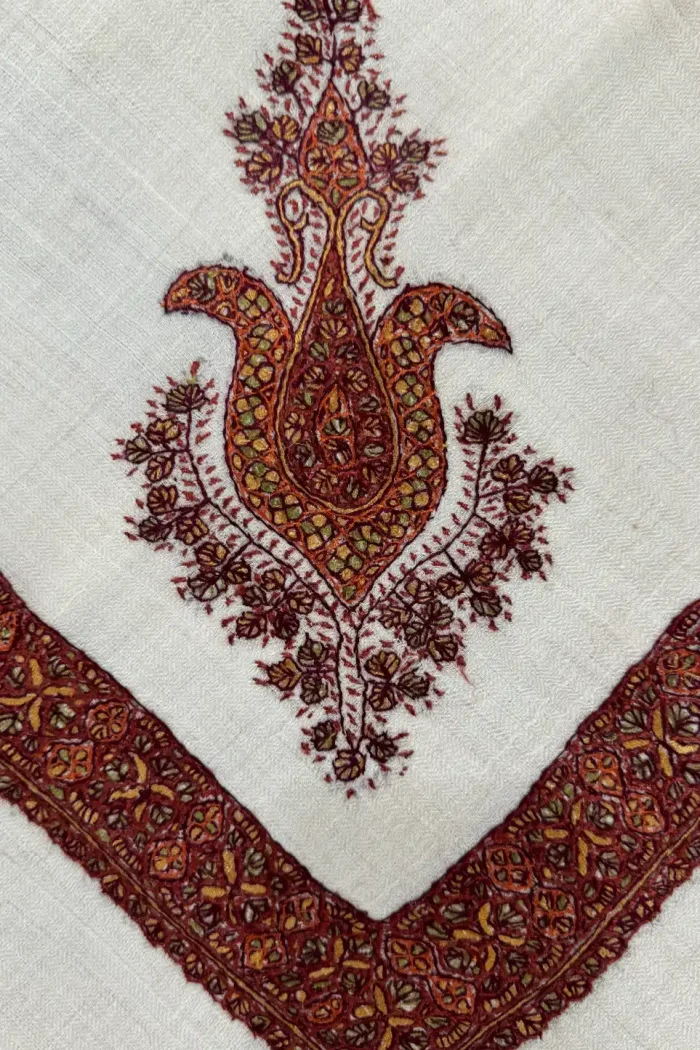 pashmina embroidered rumal for man