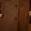 brown long coat for ladies