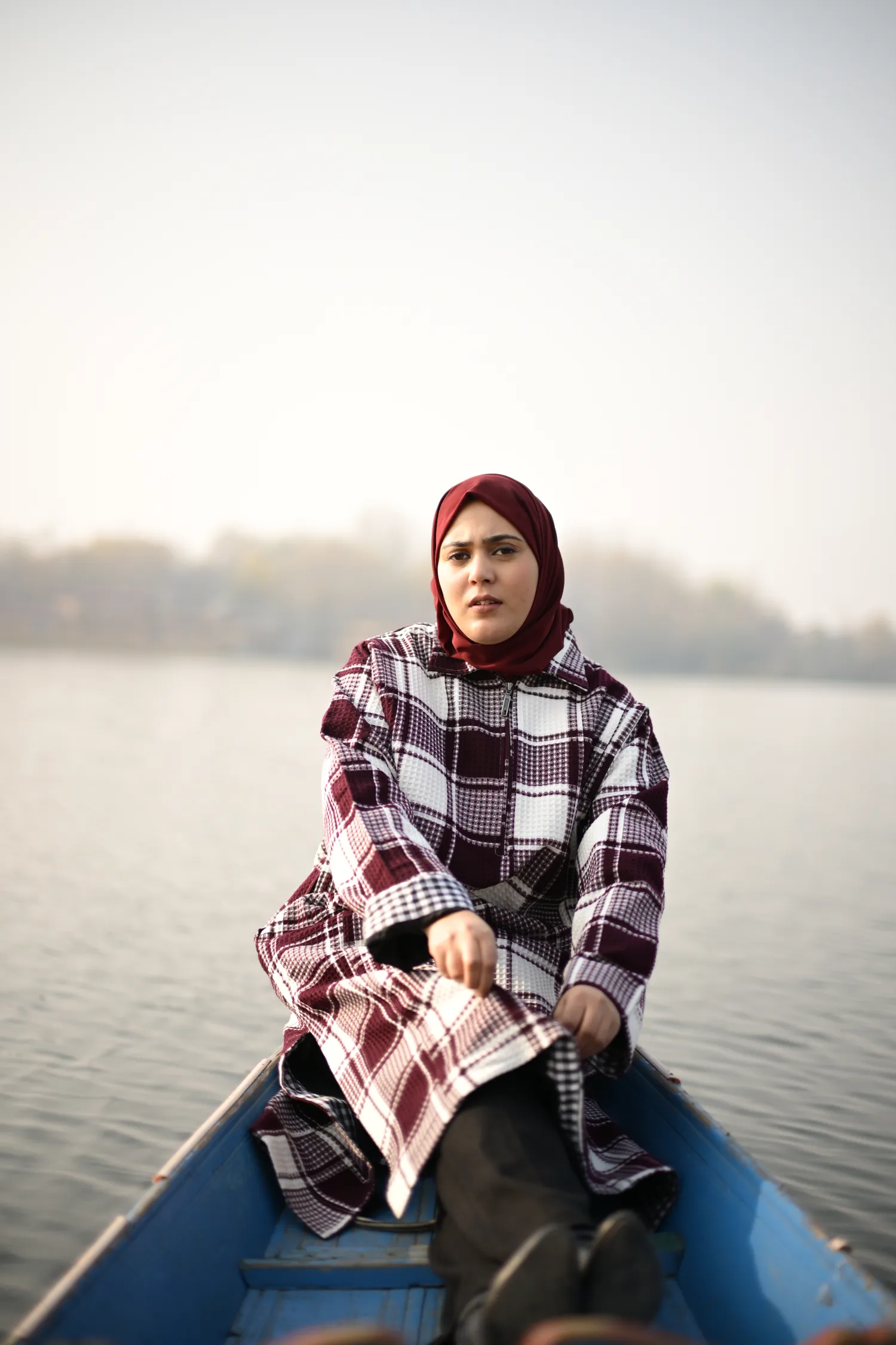 maroon pheran for girls