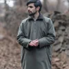 olive green overcoat for men