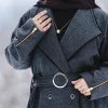 warm coat style winter abaya for ladies