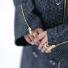 winter woolen  tweed coat style abaya for woman
