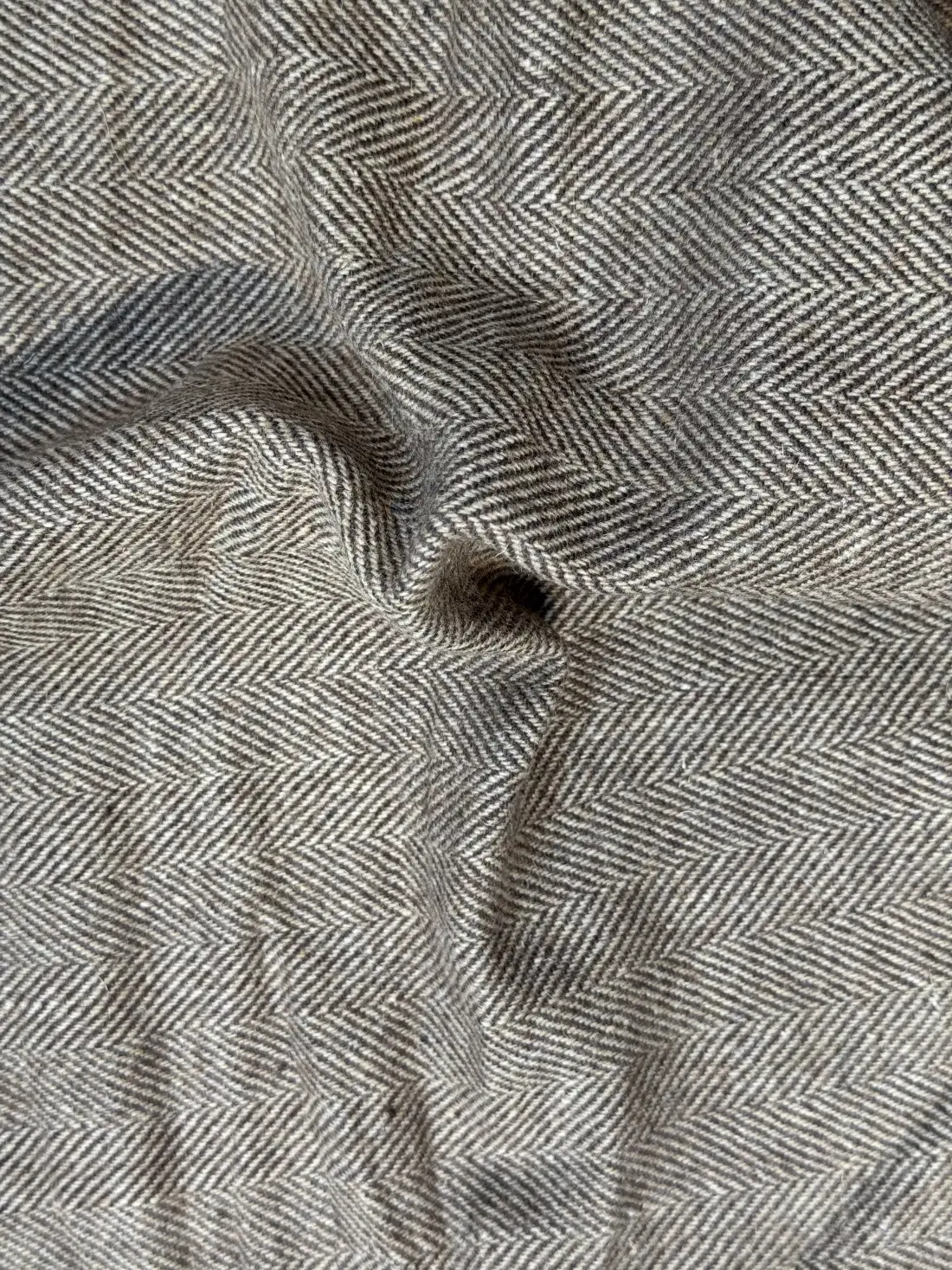 herringbone fabric for long coats