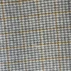 yellow checkered houndstooth fabric for overcoats